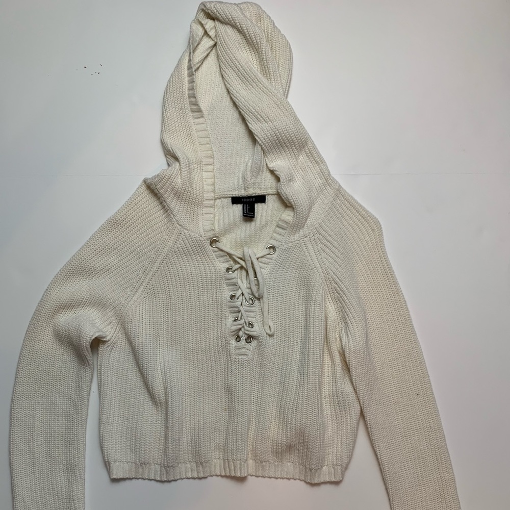 Sweater crop top